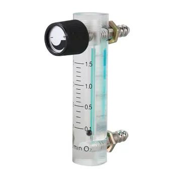 0.1-1.5LPM 1.5L разходомер за кислород с регулиращ клапан за кислороден въздушен газ
