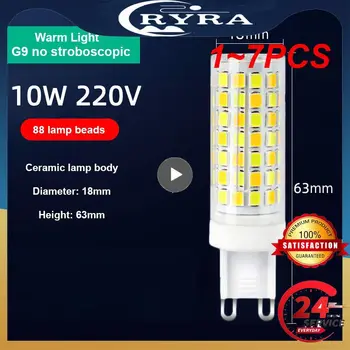  1 ~ 7PCS доведе 5W 9W 12W 15W 20W AC110V 220V LED лампа Led крушка SMD 2835 3014 LED g9 светлина Замяна 30 / 40W халогенна лампа светлина