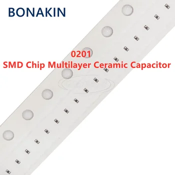 100PCS 0201 30PF 50V ±5% 300J C0G NPO SMD чип многослоен керамичен кондензатор