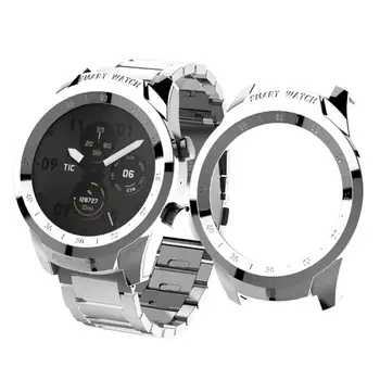 1PC Анти-надраскване удароустойчив PC защитен калъф кух часовник черупка протектор силиконов капак Ticwatch Pro смарт часовник аксесоари