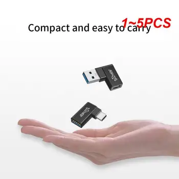 1~5PCS Tarrahaw OTG адаптер USB мъжки към тип-C женски PD лакът високоскоростна трансмисия тип-C към usb3 0 женски конвертор приспособления