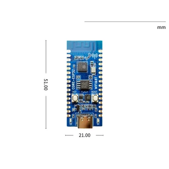 1бр/лот/ ESP32C3 Платката за разработка разполага със собствен чип за сериен порт за удобно разработване и отстраняване на грешки