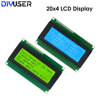 20x4 LCD модули 2004 LCD модул с LED синя подсветка бял символ/жълто зелен