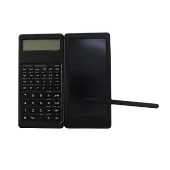  2X калкулатор, електронен офис калкулатор с изтриваема дъска за писане, LCD дисплей настолен калкулатор за офис
