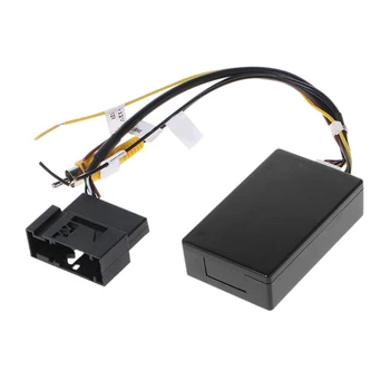 4X RGB към (RCA) AV CVBS сигнал конвертор декодер кутия адаптер за фабрика за задно виждане камера Tiguan Golf 6 Passat CC