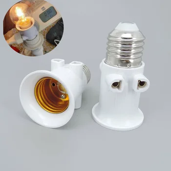 AC 100-240V 4A E27 LED крушка лампа база гнездо към ЕС щепсел адаптер осветление светлина притежателя конектор аксесоари винт преобразуване