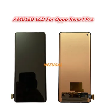 AMOLED LCD за Oppo Reno4 Pro LCD дисплей PDNM00 сензорен екран дигитайзер събрание за Oppo Reno 4 Pro екран замяна
