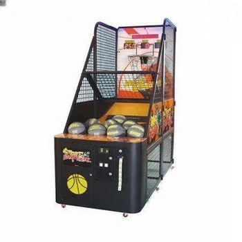 Arcade Street монета експлоатирани баскетбол стрелба деца и възрастни сензор за баскетбол игра машина
