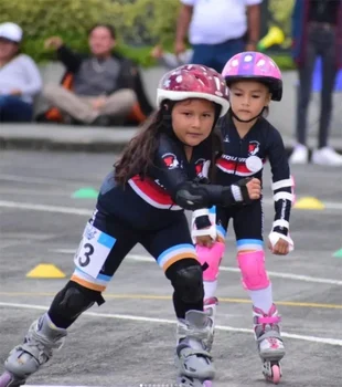 BONT Детски кънки състезания Skinsuit скорост Inline Roller Skate скинкостюм Бързо пързаляне триатлон ciclismo кънки детски гащеризон