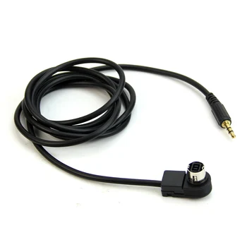 Car 3.5mm AUX входен адаптерен кабел Mini AUX универсален стерео кабел за смяна на кабели за Alpine за Iphone MP3