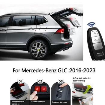 Car Electric Tail Gate Lift Tailgate Assist System For Mercedes Benz GLC 2016-2023 Дистанционно управление Капак на багажника Избягвайте щипка