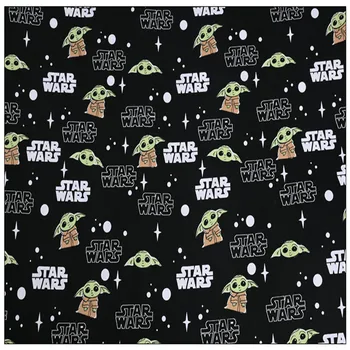 Cotton Disney Fabric Printed Star Wars Stitch By The Yard,Sew Dress Clothes Quilting Fabric,Disney Tissu For Sewing Needlework
