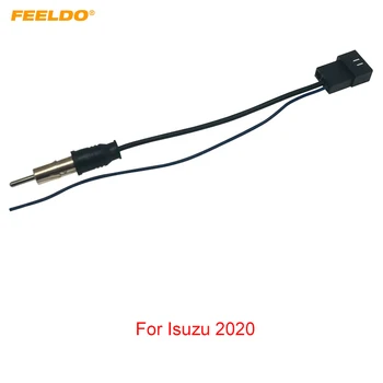 FEELDO 20Pcs кола радио антена адаптер с кабел за захранване тел за Isuzu 2020 главата единица стерео