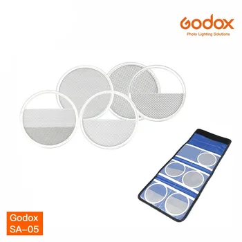 Godox SA-05 Scrim комплект за Godox S30 S60 LED светлина Практична студийна фотография Аксесоари Джаджи