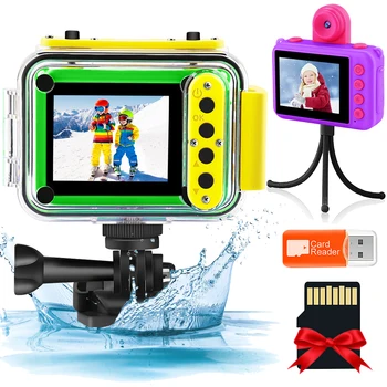 Kid Action Camera Photo Camera Child Digital Underwater Kids Camera Christmas Gift for Girl Toy Go Waterproof Pro Sport Camera