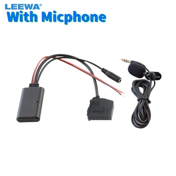 LEEWA 5X автомобилен стерео аудио интерфейс Bluetooth безжичен модул Aux кабел за Mercedes Comand 2.0 W211 R170 W164 приемник Jun5