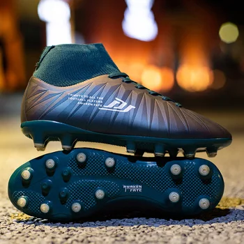 Men AG футболни обувки Turf футболни обувки Изкуствена трева Ground Футболни обувки Висококачествени футболни обувки