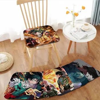 My Hero Academia Cushion Mat Tie Rope Chair Mat Soft Pad Seat Cushion For Dining Patio Home Office Indoor Outdoor Garden
