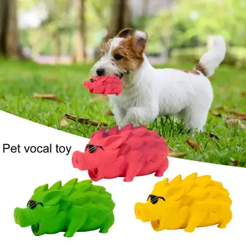Pet молар играчка звук играчка карикатура прасе форма куче кученце дъвчете молар обучение играчка
