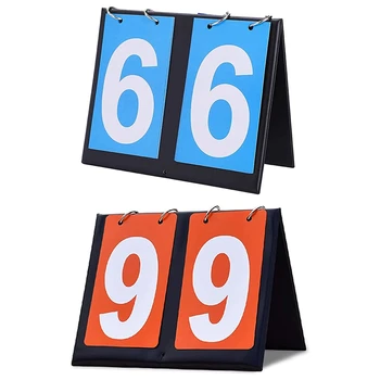 Portable Flip Scoreboard-Score Board за бейзбол Футбол Пинг-понг Футбол Волейбол Баскетбол Тенис на маса Track