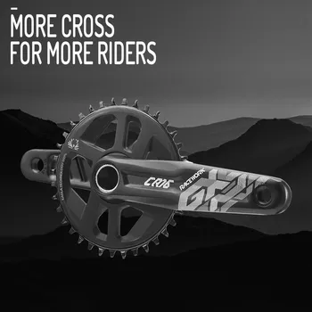 RACEWORK GX Cranks Планински велосипед Един диск GX NX Алуминиев кух еднокомпонентен диск с централен вал