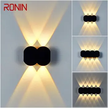 RONIN Стенни аплици Лампи Съвременно LED осветително тяло Външна водоустойчива светлина за домашен коридор
