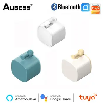 Tuya Bluetooth дистанционно управление Интелигентен бутон Натиснете най-малкия робот механични ръце Cubetouch Bot работи с Alexa Google Assistant
