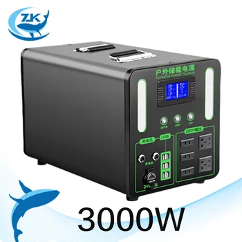 ZKon електроцентрала преносима 900W 1700W 3000W 220V слънчев генератор електрически
