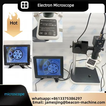 Безплатна доставка !! Lcd дисплей електронен микроскоп 100x пъти цифров микроскоп
