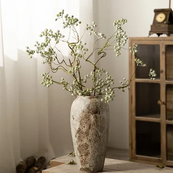 Вази за цветя Скандинавски хол реколта елегантен дизайн вази офис спалня декорация Hogar домашно обзавеждане предмети