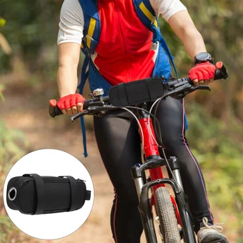 Велосипедна чанта Чанта за предна рамка Екран Чанта за ръчна лента Водоустойчива мобилна чанта Водоустойчива чанта за съхранение на кормило Аксесоари