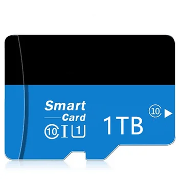 Високоскоростна микро памет SD карта 1TB SD карта SD / TF флаш карта 1TB клас 10 карта с памет за наблюдение на телефонна камера безплатно лого