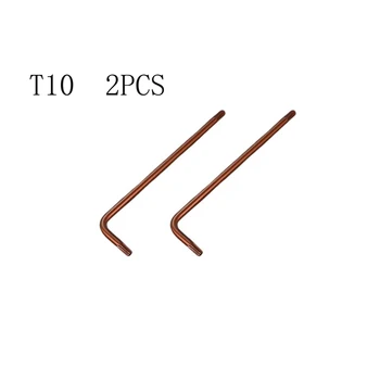 Двоен край Torx отвертка гаечен ключ 2PCS T10 T15 T20 T25 T27 T30 Torx шестнадесетичен ключ комплект висока твърдост и добра якост