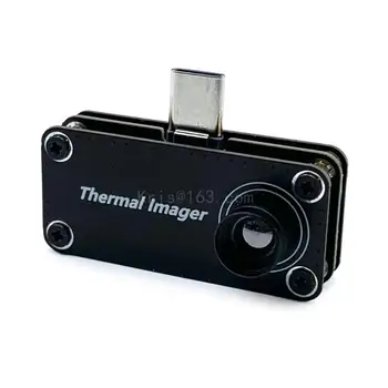  джобен размер термовизионна камера Удобен инструмент за измерване на температурата Издръжлив за пътуване