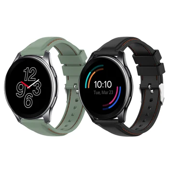 За OnePlus Гледайте SSuture силиконова лента Martwatch каишка за китка лента за часовник гривна колан аксесоари EasyFit