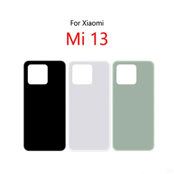 Задния капак на батерията за Xiaomi Mi 13 стъклен панел корпус батерия капак заден калъф