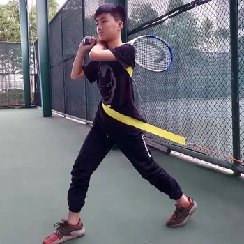Инструмент за самообучение Тенис тренировъчна топка Основен треньор Оборудване за обучение Машина Упражнение Упражнение Тенис Тенис Въртящ се колан