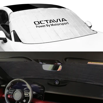  Капак за сенник на предното стъкло на автомобила за Skoda Octavia A5 2 Tour A4 Mk1 Mk2 3 Rs 2006 1Z A7 5ers 2007 Vrs 2015 Аксесоари за кола