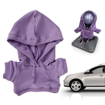 Кола Shift Копче Cover Универсален интериор на автомобила Аксесоари за интериор на автомобил Декор Автоматично превключване на копчето Cover Смешни пуловер дизайн