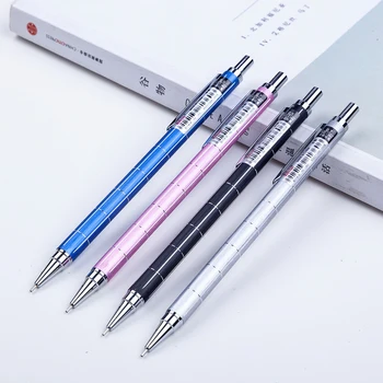 Механични моливи Консумативи 0.5/0.7mm HB зарежда качествени метални автоматични молив рисунка скица молив офис училищни пособия