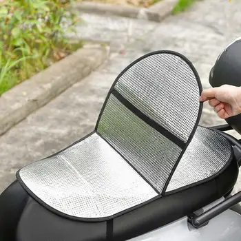 Мотоциклет седалка капак Foldabel водоустойчиви велосипеди седалка защита универсална анти-хлъзгане топлоустойчива седалка Cusion за мотоциклети