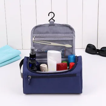 Нови водоустойчиви мъже висящи грим чанта пътуване организатор козметична чанта за жени потребности грим случай измиване тоалетна чанта