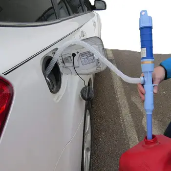 Преносима сифонна тръба Електрическа помпа за маркуч за кола с течен трансфер за нефтен воден газ