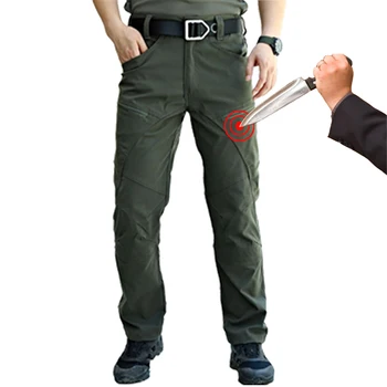 Самозащита Тактически Swat Полицейска екипировка Клас 6 Анти Cut нож Нарязан устойчив HPPE панталони Анти Тактически Военна гъвкавост Облекло