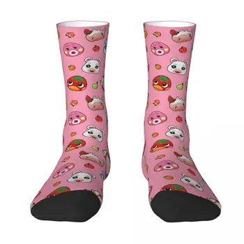 Сладки селяни Прекосяване на животни Унисекс Пролет Лято Есен Зима Чорапи Туризъм Happy Socks уличен стил Луд чорап