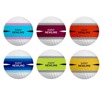 Топка за голф, супер дълги разстояния голф игри топка три слоя голф практика топки за вътрешен открит заден двор