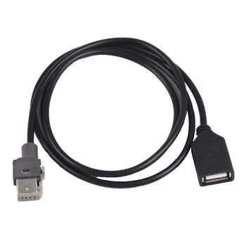 Универсален 4-пинов USB кабелен адаптер подходящ за 307 408 C4 C5 C Quatre B50 RD9 автомобилна музикална навигационна развлекателна система