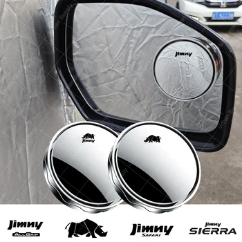Широкоъгълна кръгла рамка Сляпо петно Спомагателно огледало за обратно виждане за Suzuki Jimny Sierrra Safari JB33 JB43 JB74 JB53 JB64 JA11